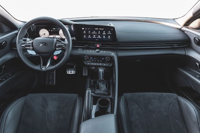 2024 hyundai elantra n interior