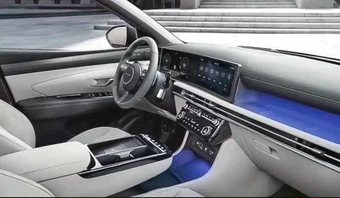 2025 hyundai tucson limited interior