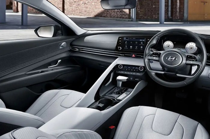 Hyundai elantra 2024 interior