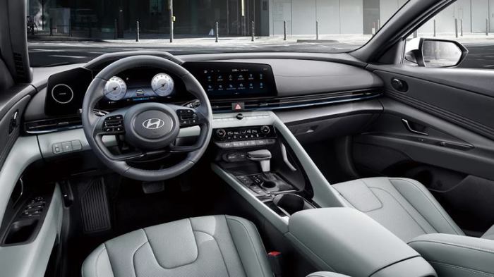 Hyundai elantra 2024 interior